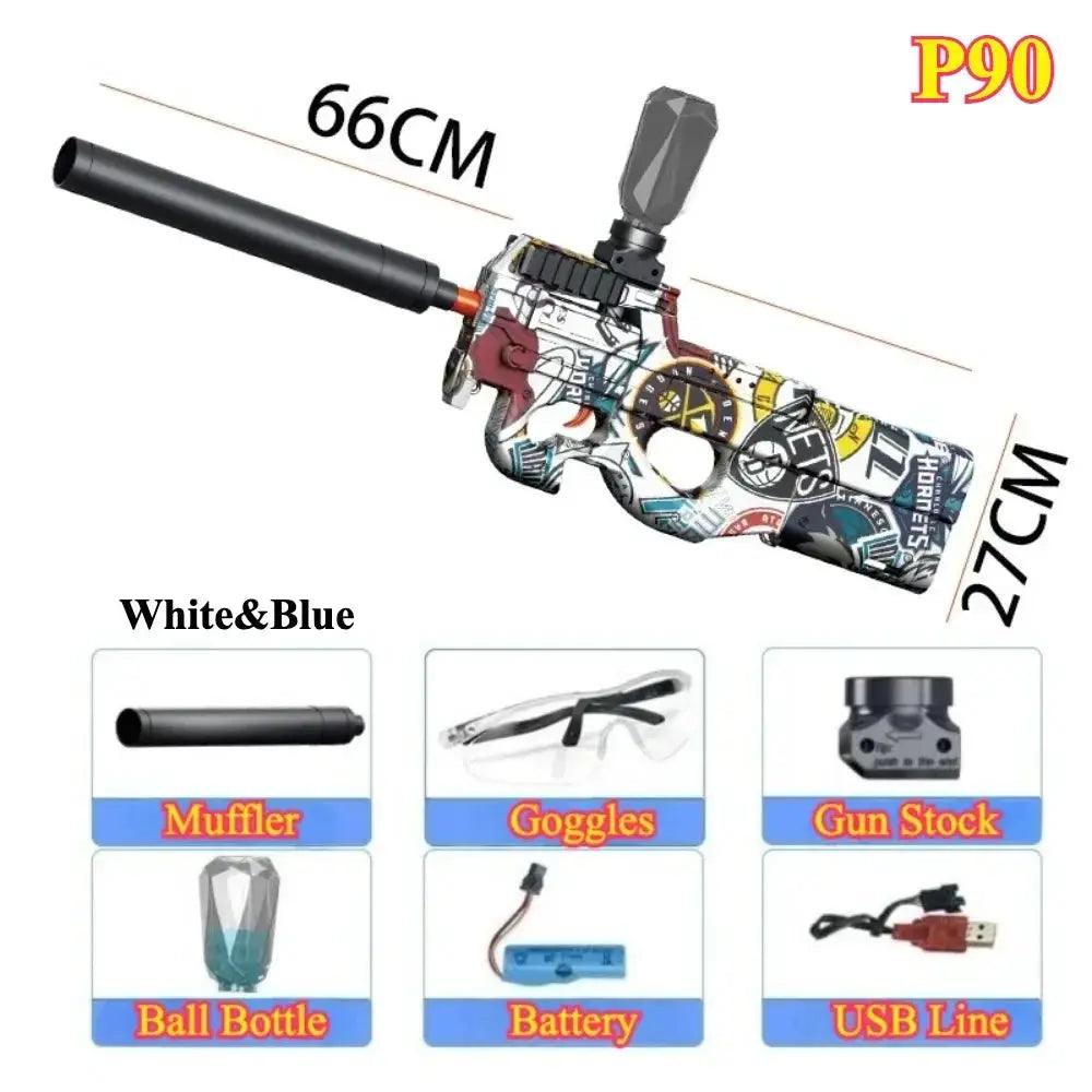  Electric Ball Blaster Toy Gun High Speed Rechargeable -  ToylandEU™