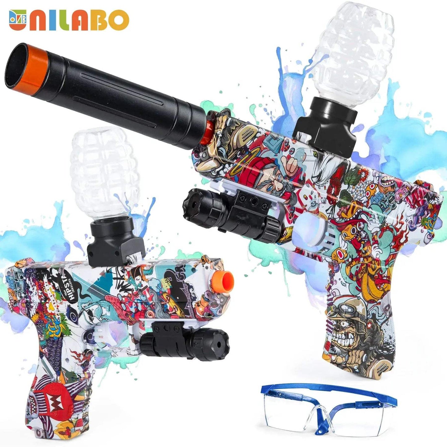 Electric Blaster Toy Gun With High Precision Shooting - ToylandEU