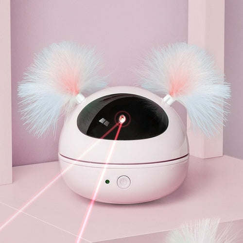 Interactive Automatic Cat Toy with Feathers and Infrared Light AliExpress Toyland EU