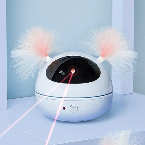 Interactive Automatic Cat Toy with Feathers and Infrared Light AliExpress Toyland EU