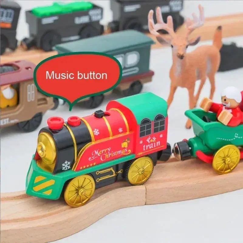  Electric Christmas Train Set All Brand Compatible -  ToylandEU™