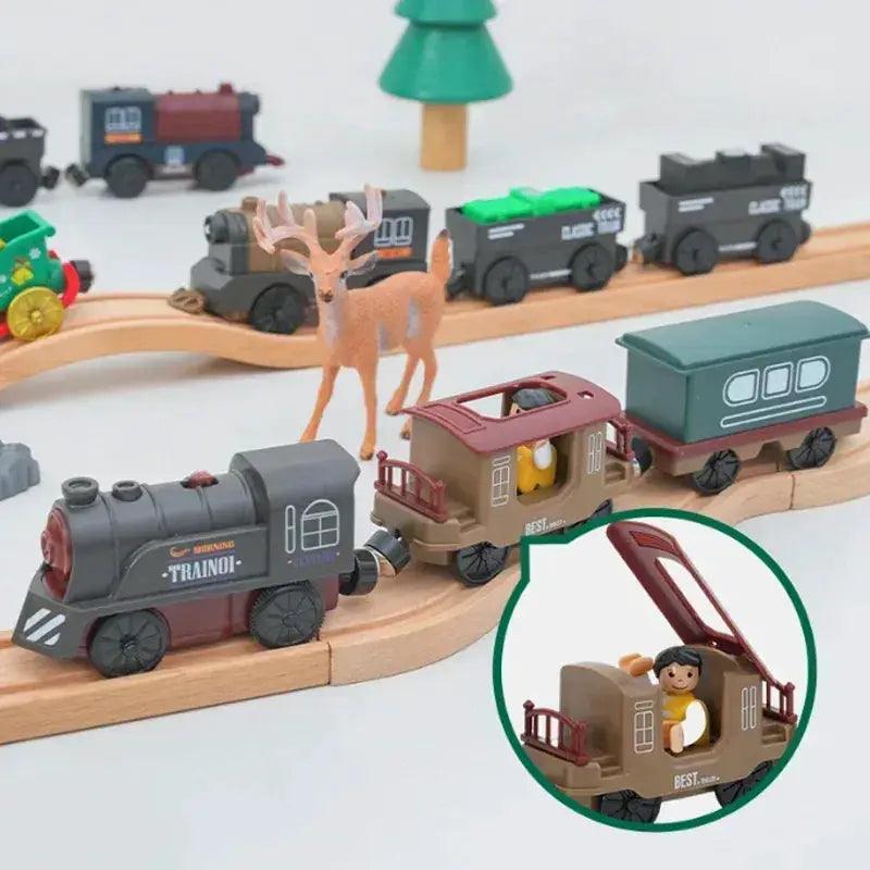  Electric Christmas Train Set All Brand Compatible -  ToylandEU™