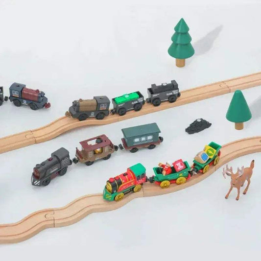  Electric Christmas Train Set All Brand Compatible -  ToylandEU™