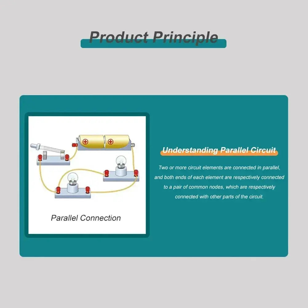 Electric Circuit DIY Kit For STEM Education And Experiments - ToylandEU