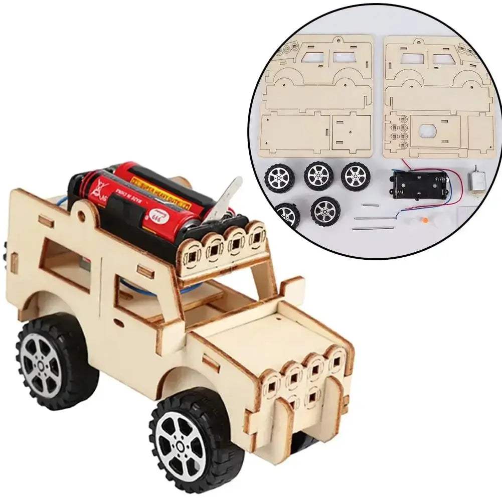  Electric DIY Jeep Model Kit Detachable Parts -  ToylandEU™