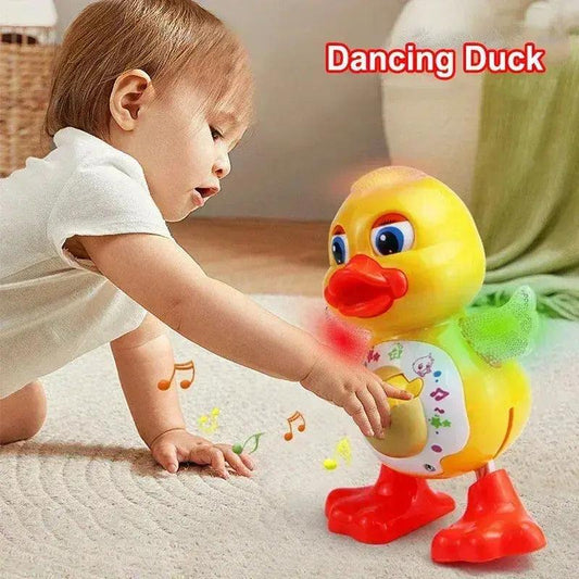  Electric Dancing Duck Toy With Music Lights -  ToylandEU™