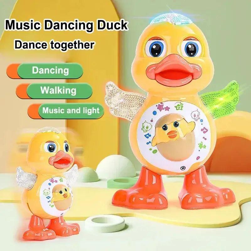  Electric Dancing Duck Toy With Music Lights -  ToylandEU™