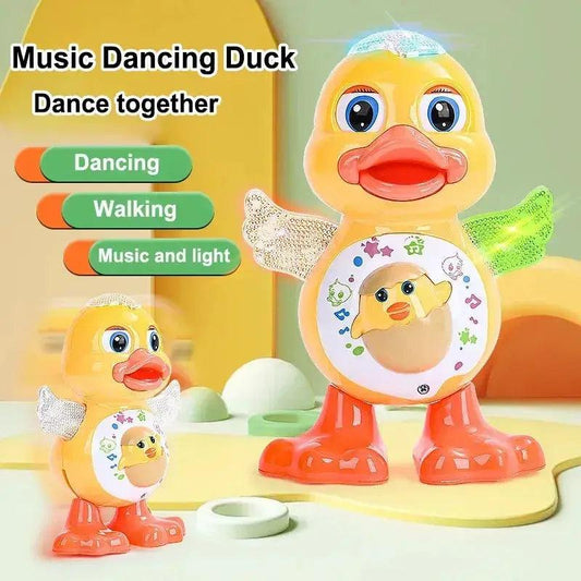 Electric Dancing Duck Toy With Music Lights -  ToylandEU™