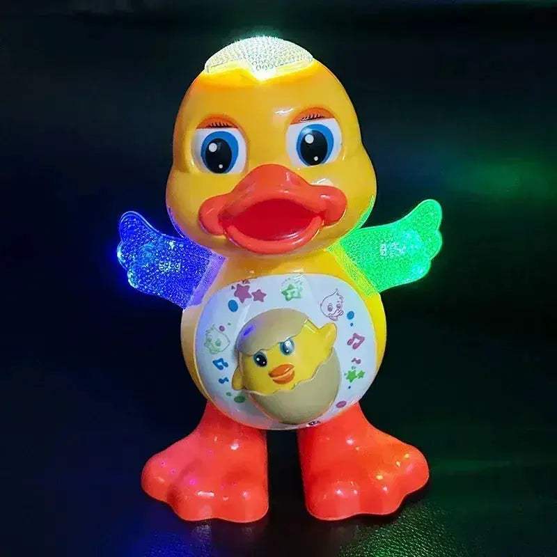 Electric Dancing Duck Toy With Music Lights Educational Electronic Pet - ToylandEU