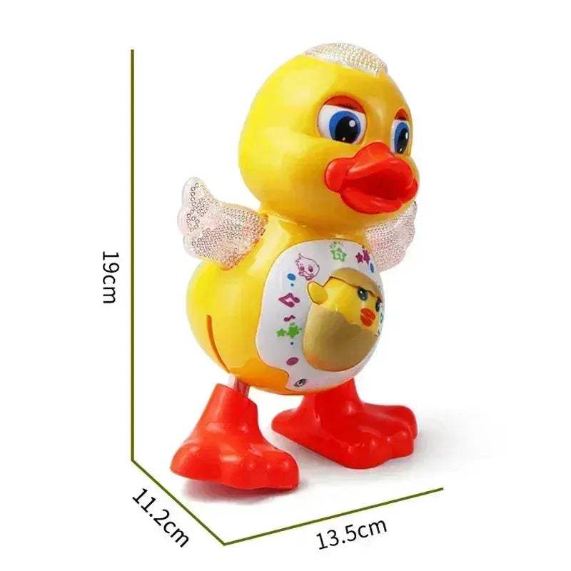Electric Dancing Duck Toy With Music Lights Educational Electronic Pet - ToylandEU