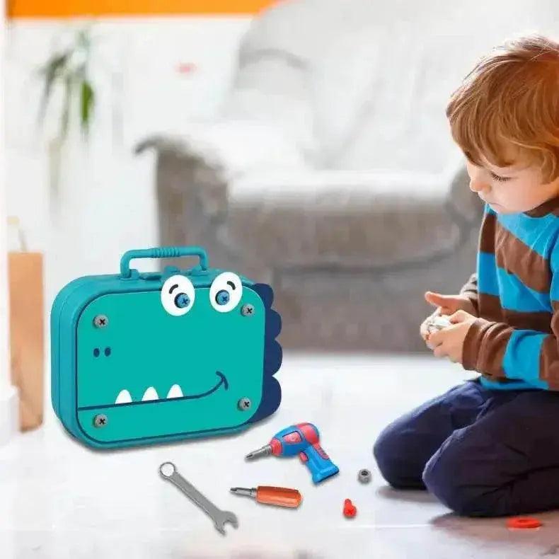  Electric Drill Screw Nut 3D Screwing Blocks Set for Boys -  ToylandEU™