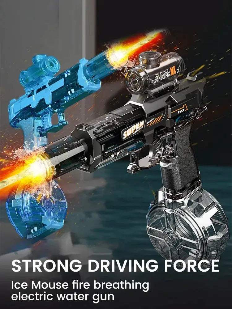 Electric Flame Water Gun for Kids With Sensor Lights - ToylandEU