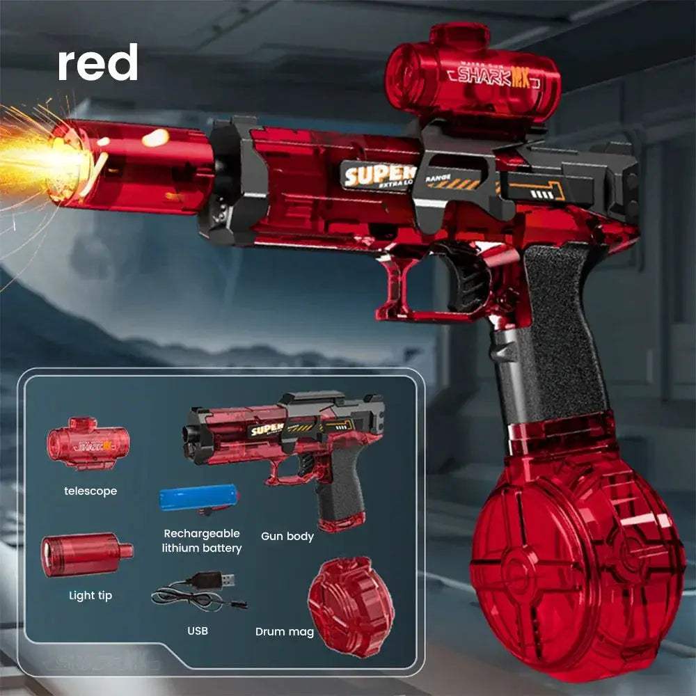 Electric Flame Water Gun for Kids With Sensor Lights - ToylandEU
