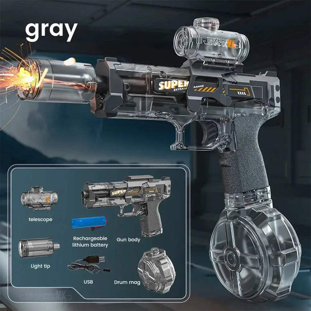 Electric Flame Water Gun for Kids With Sensor Lights - ToylandEU