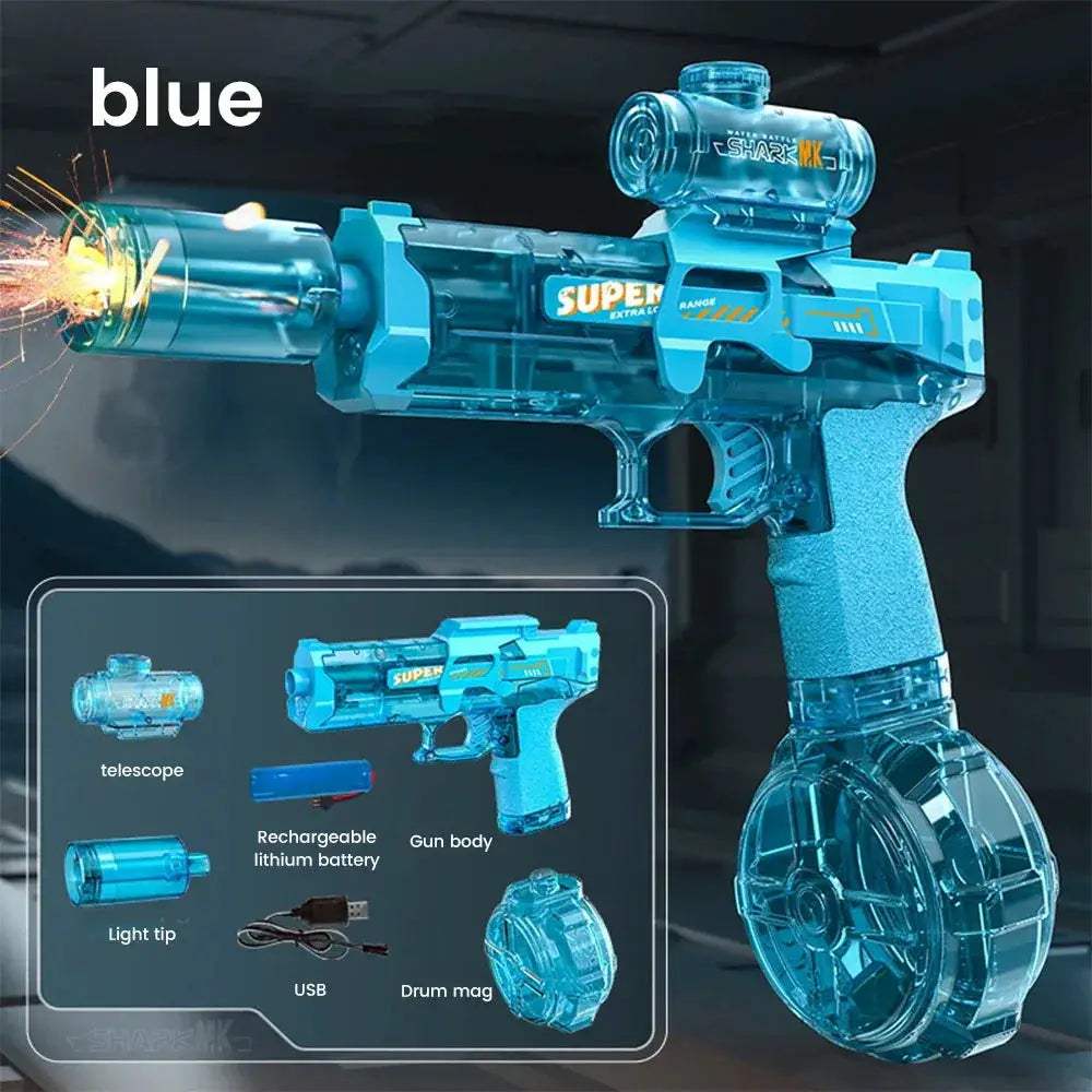Electric Flame Water Gun for Kids With Sensor Lights - ToylandEU