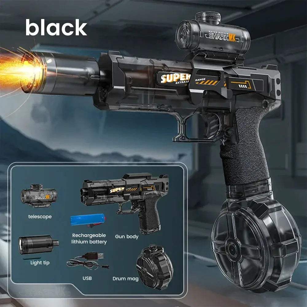 Electric Flame Water Gun for Kids With Sensor Lights - ToylandEU