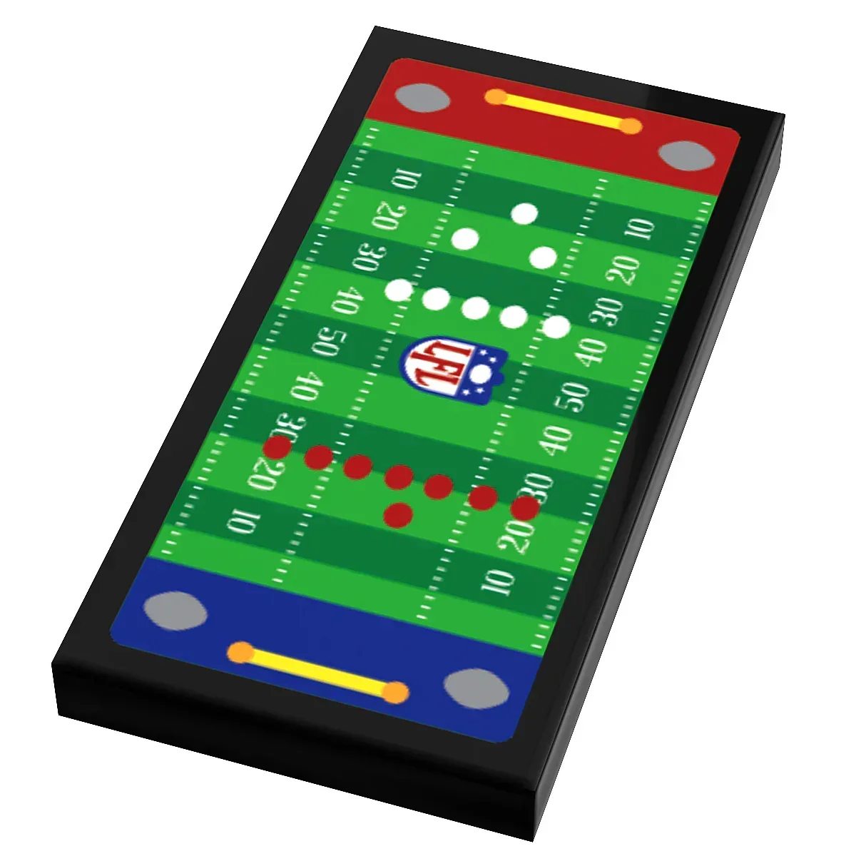 2x4 LEGO Football Tile Custom Printed On Real LEGO Brick For Figure Tabletop Games - ToylandEU