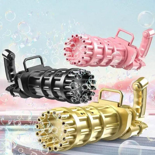  10 Hole Electric Gatling Bubble Machine for Kids Outdoor Fun -  ToylandEU™