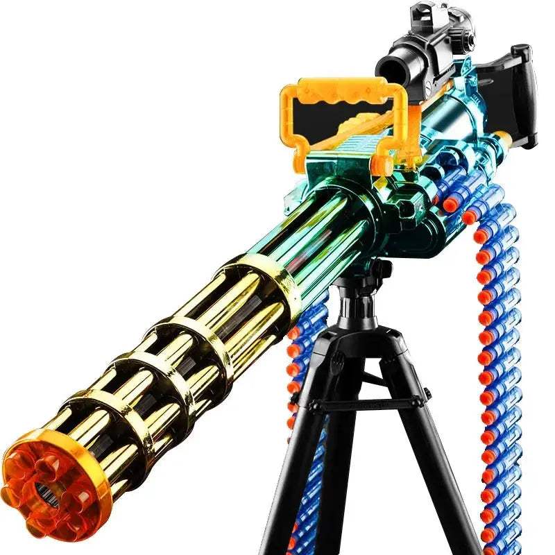 Electric Gatling Toy Gun With Continuous Rotary Firing - ToylandEU