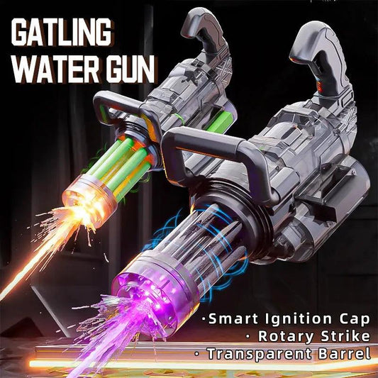  Electric Gatling Water Gun Battery Powered Backpack -  ToylandEU™