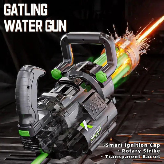  Electric Gatling Water Gun Battery Powered Backpack -  ToylandEU™