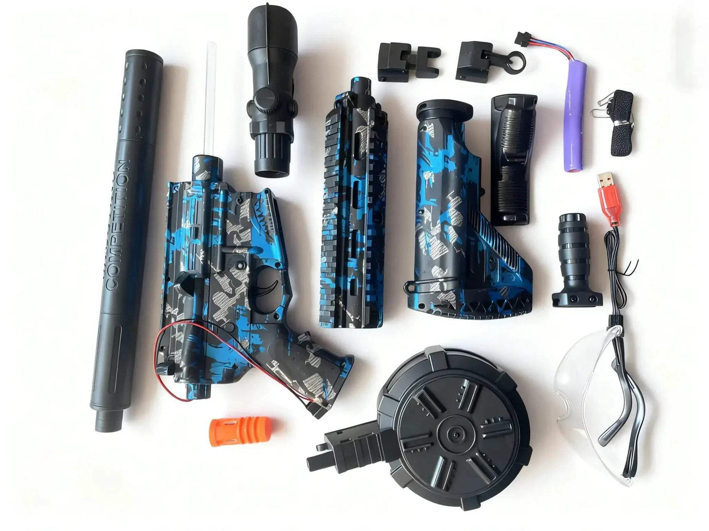 Electric Gel Ball Blaster Nerf Style For Outdoor Battles - ToylandEU