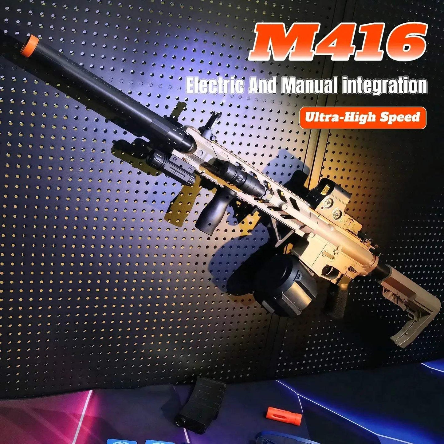 Electric Gel Ball Blaster Toy Gun High Speed Modes - ToylandEU