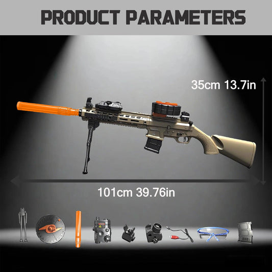 Electric Gel Blaster | Full Auto Trigger | Toylandeu™
