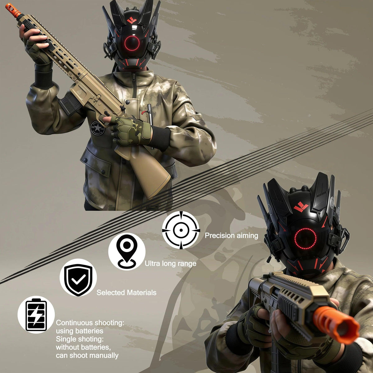 Electric Gel Blaster | Full Auto Trigger | Toylandeu™