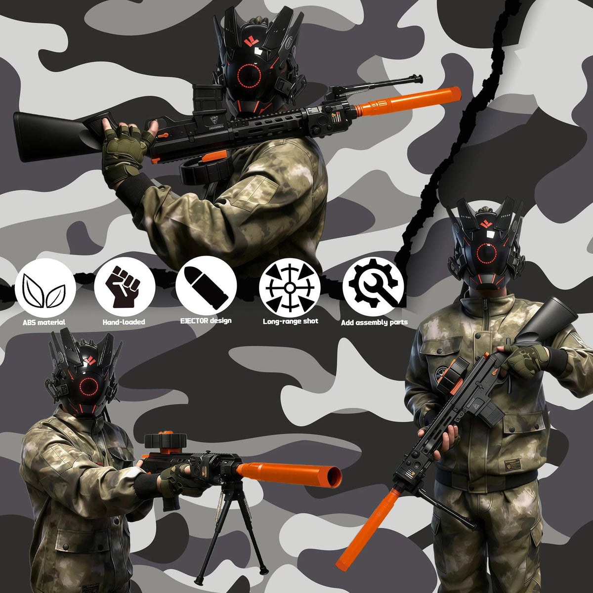 Electric Gel Blaster | Full Auto Trigger | Toylandeu™