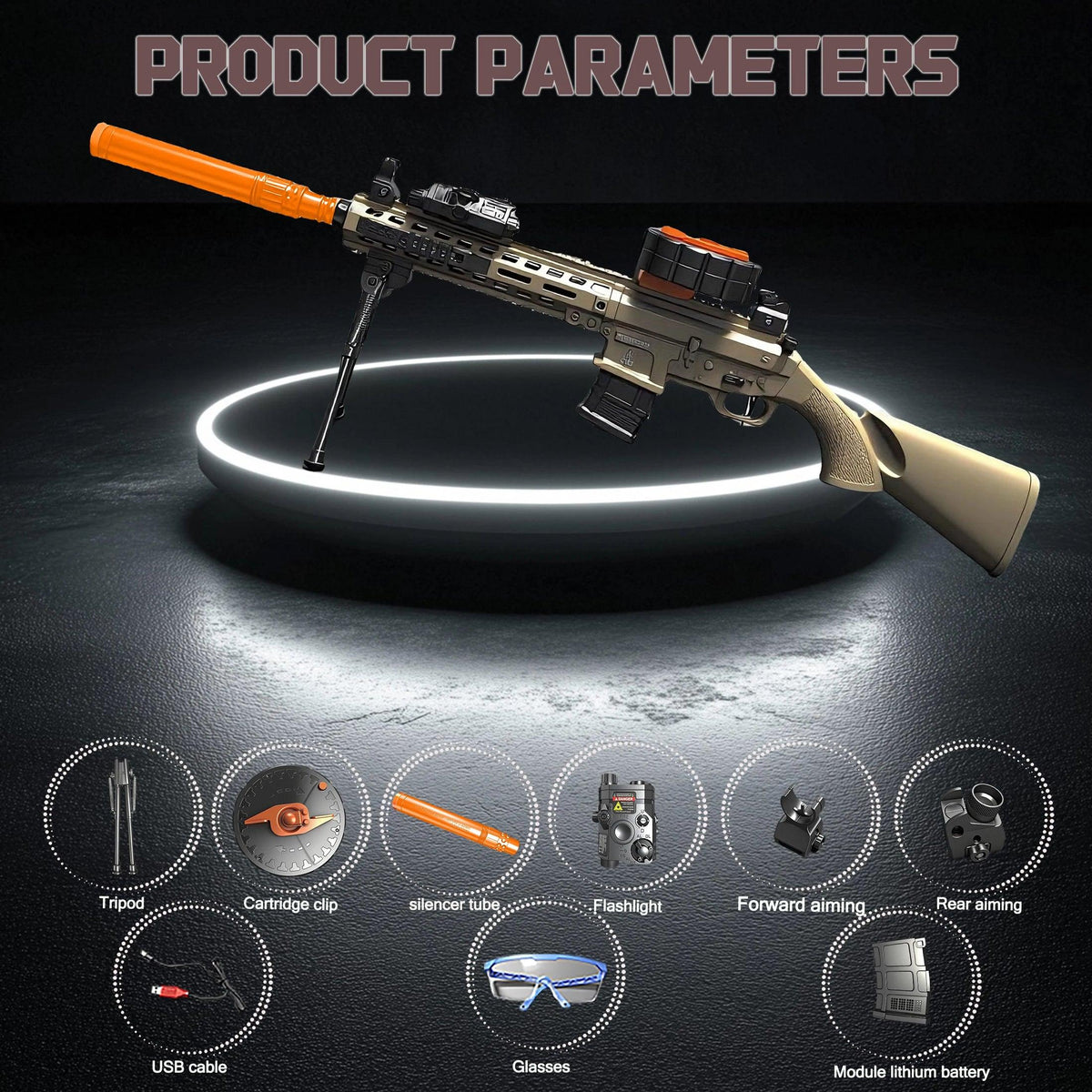 Electric Gel Blaster | Full Auto Trigger | Toylandeu™