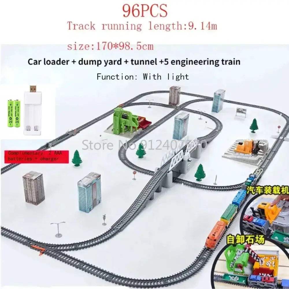 Electric High Speed Train Set For Model Railway Enthusiasts - ToylandEU
