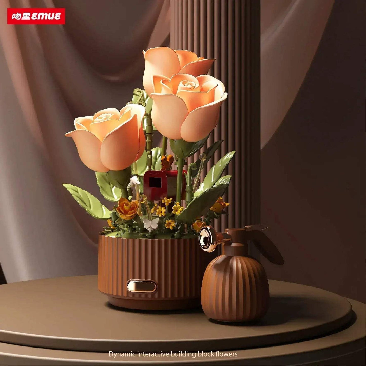 Electric Lego Flower Bouquet For Weddings And Home Decor - ToylandEU