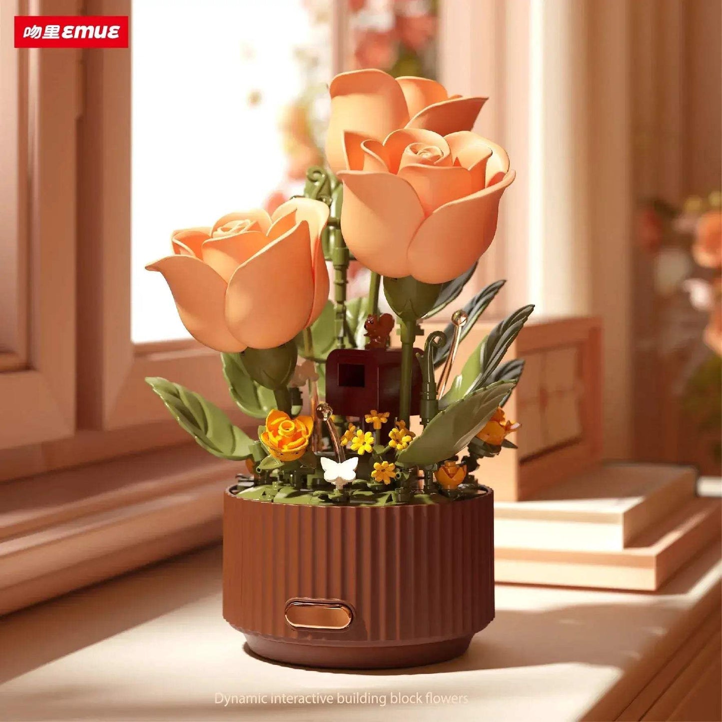 Electric Lego Flower Bouquet For Weddings And Home Decor - ToylandEU