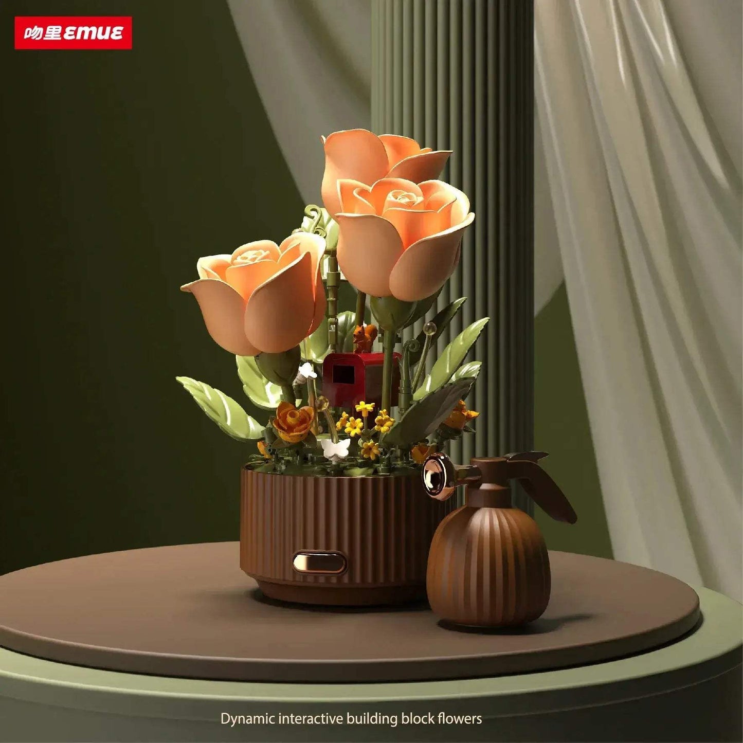 Electric Lego Flower Bouquet For Weddings And Home Decor - ToylandEU