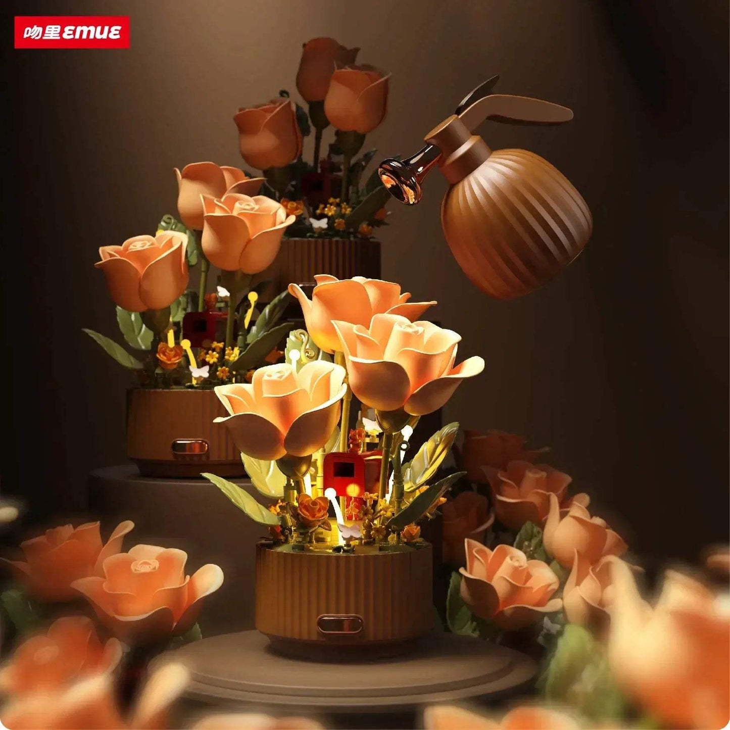 Electric Lego Flower Bouquet For Weddings And Home Decor - ToylandEU