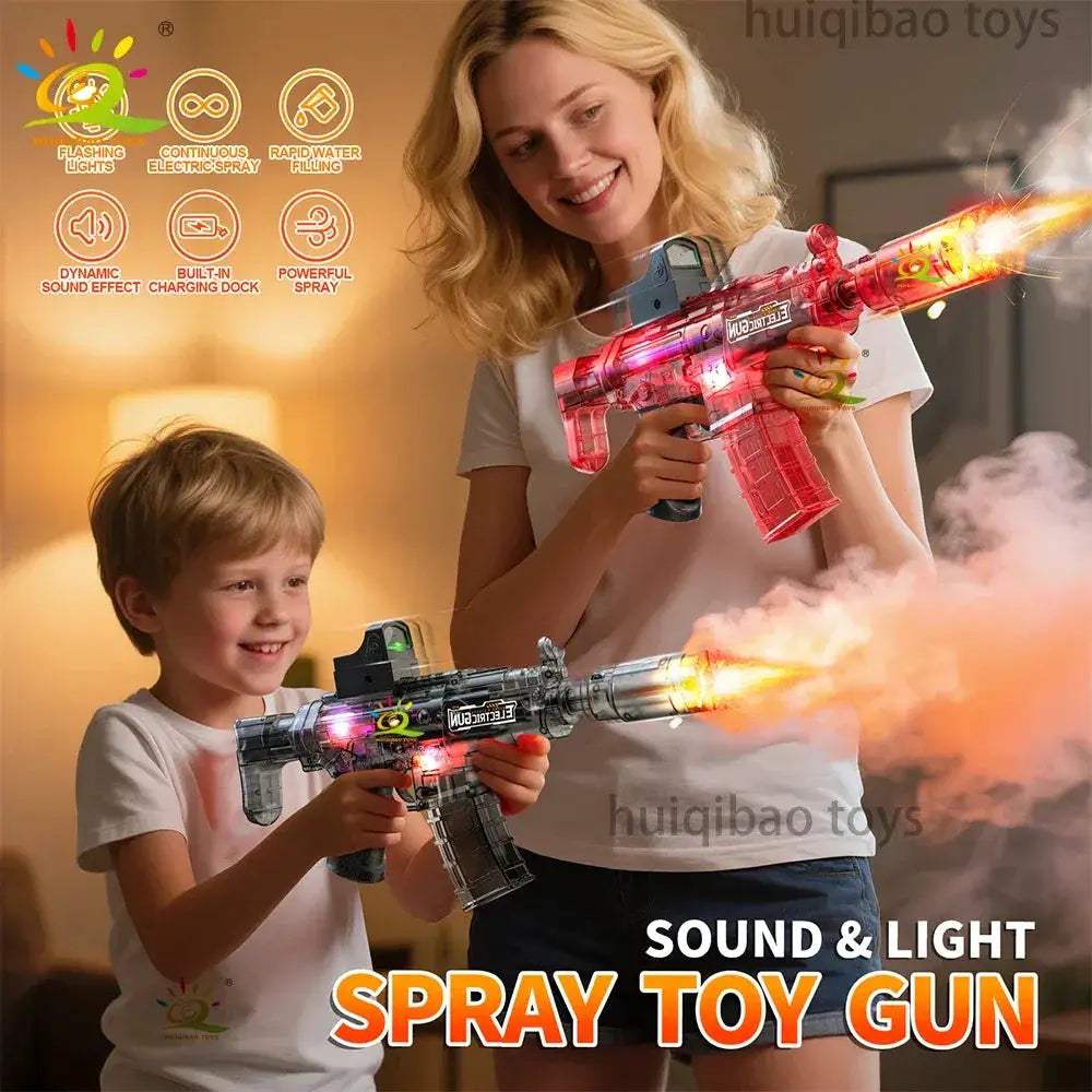 Electric MP5 Toy Gun With Light Smoke Effect For Outdoor - ToylandEU
