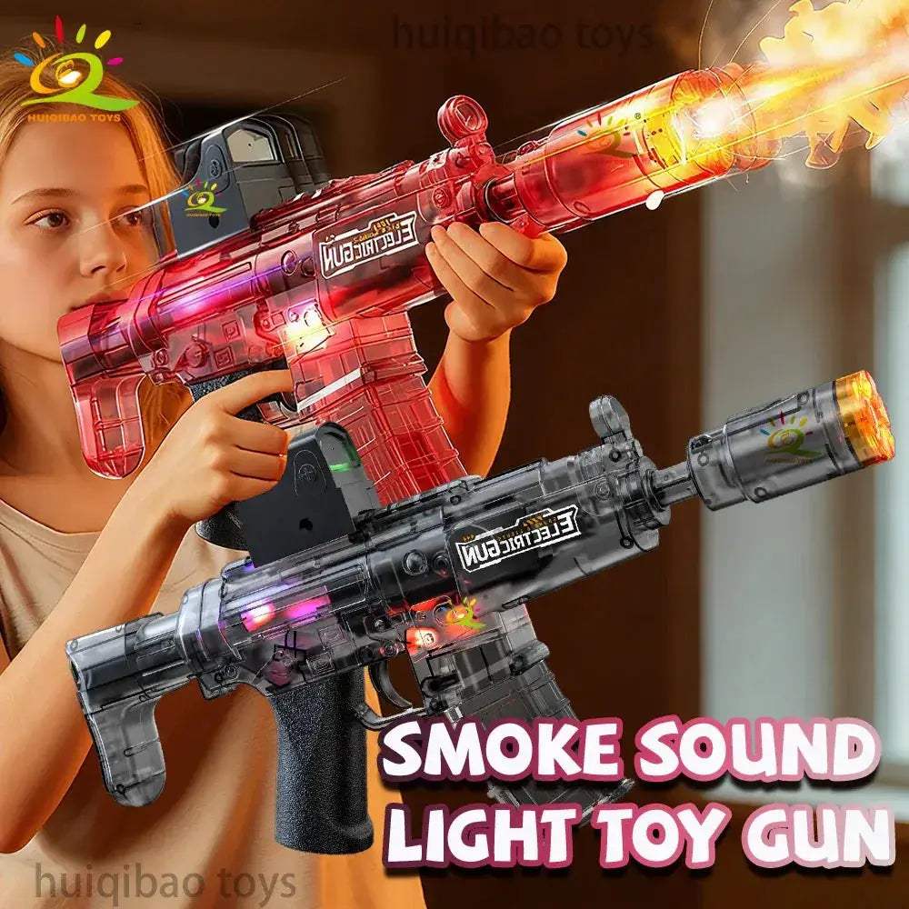 Electric MP5 Toy Gun With Light Smoke Effect For Outdoor - ToylandEU