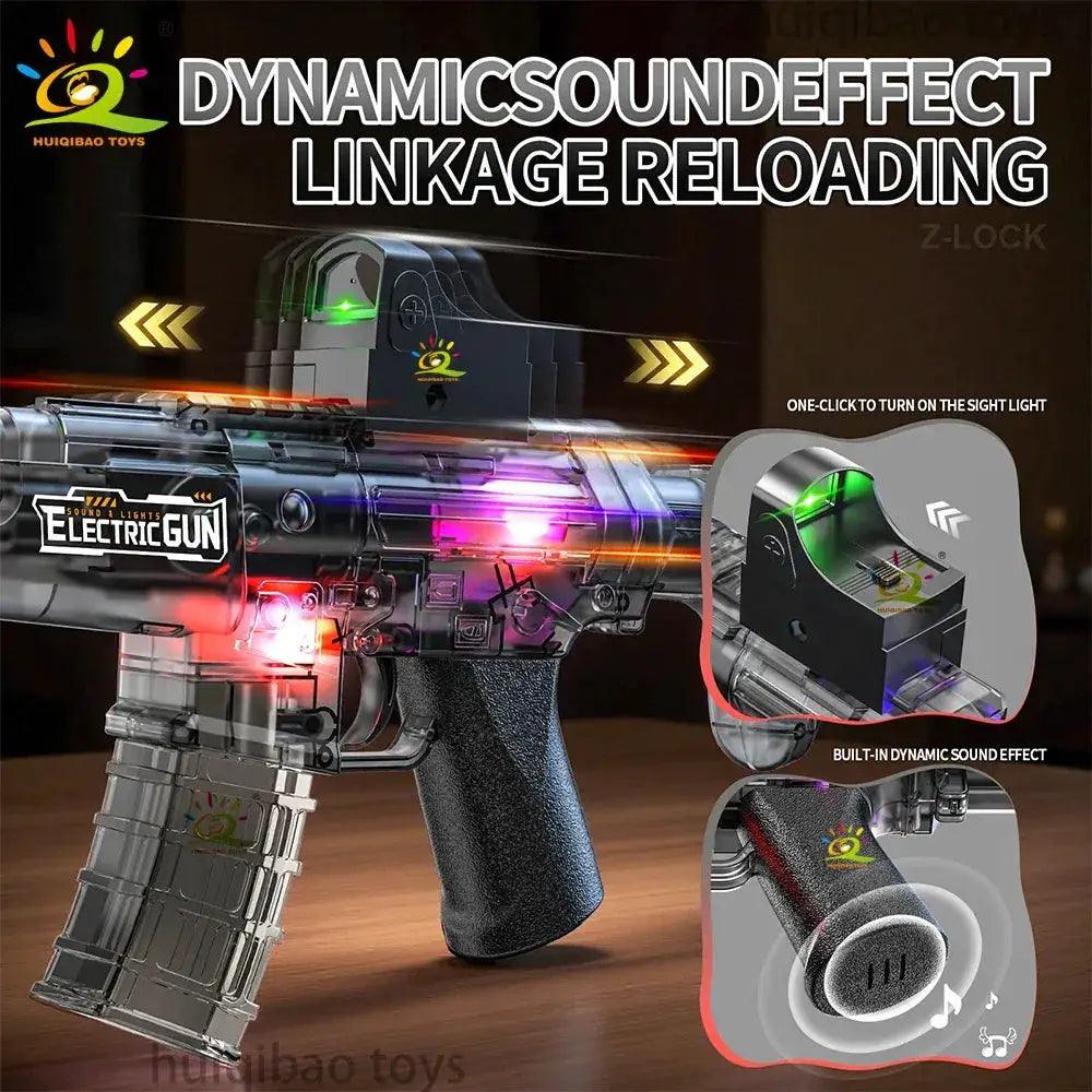  Electric MP5 Toy Gun With Light Smoke Effect Outdoor -  ToylandEU™