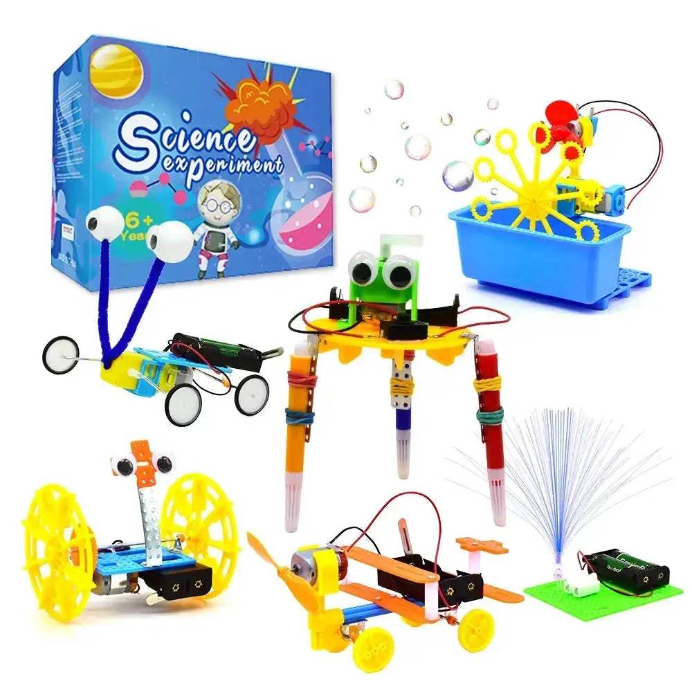 Electric Motor Robotics Kit for Kids STEM Learning - ToylandEU