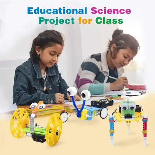 Electric Motor Robotics Kit for Kids STEM Learning - ToylandEU