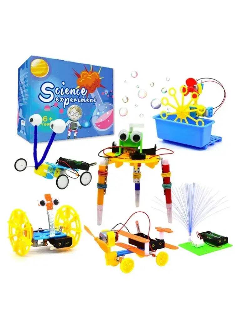 Electric Motor Robotics Kit for Kids STEM Learning - ToylandEU