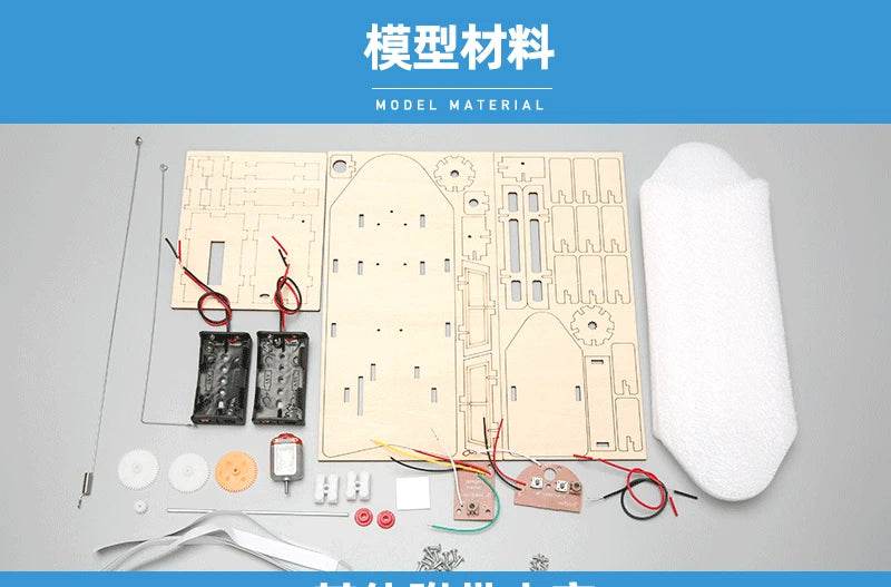 Electric Paddle Boat DIY Students Scientific Experiment Creative Invention Children's Educational Learning Toys - ToylandEU