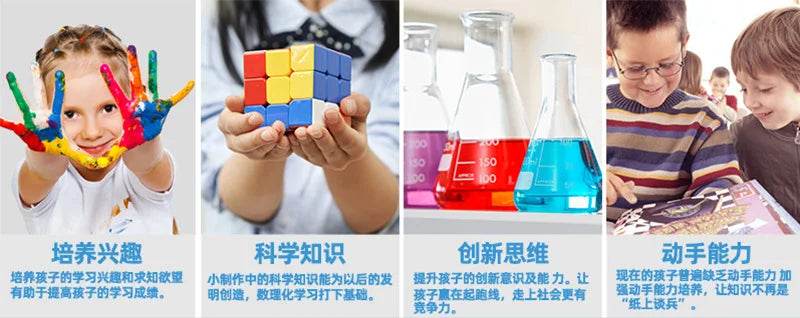 Electric Paddle Boat DIY Students Scientific Experiment Creative Invention Children's Educational Learning Toys - ToylandEU