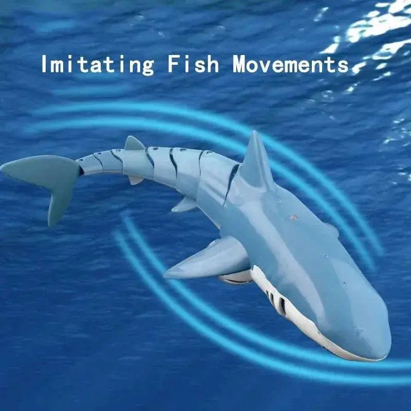  Electric RC Shark Submarine Toy for Kids - Remote Control Sharks  -  ToylandEU™