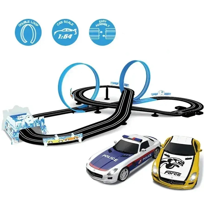 Electric Racing Car With Dual Remote Control For Teens - ToylandEU