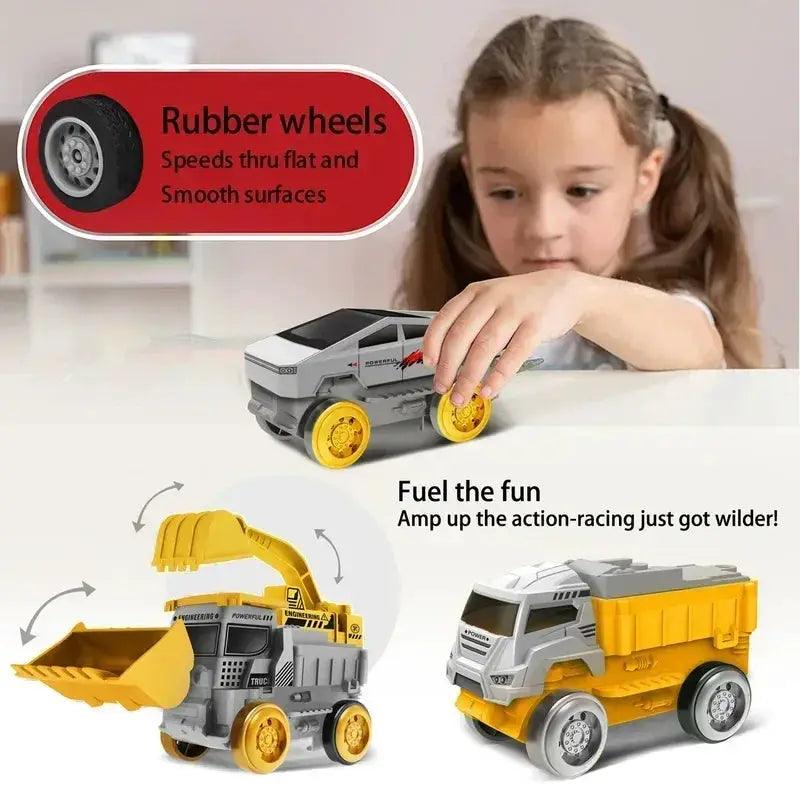  Electric Rail Car Toy With Flexible Track For Kids -  ToylandEU™