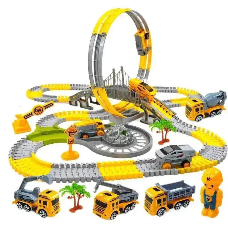 Electric Rail Car Toy With Flexible Track For Kids -  ToylandEU™