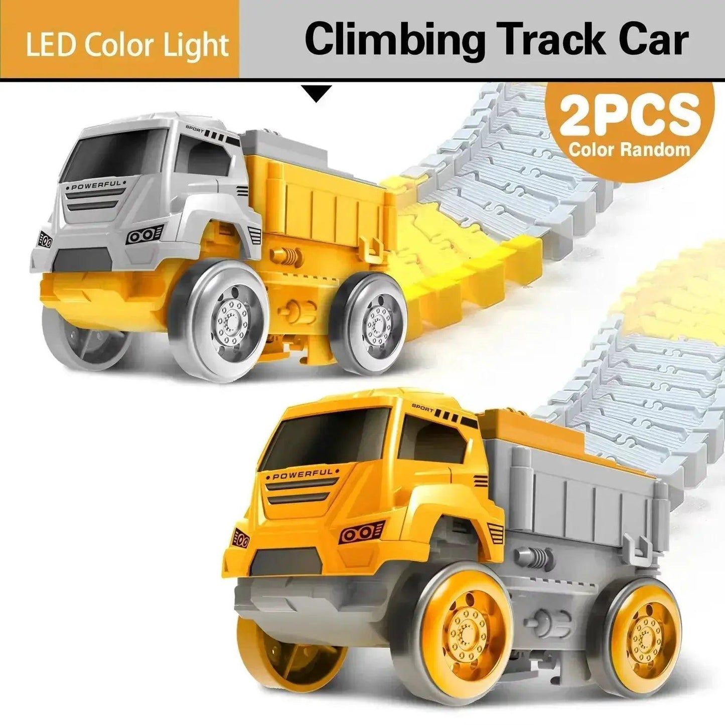  Electric Rail Car Toy With Flexible Track For Kids -  ToylandEU™