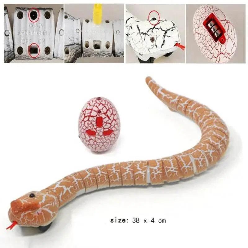  Electric Remote Control Snake Toy for Kids and Pets - Prank Spider,  -  ToylandEU™